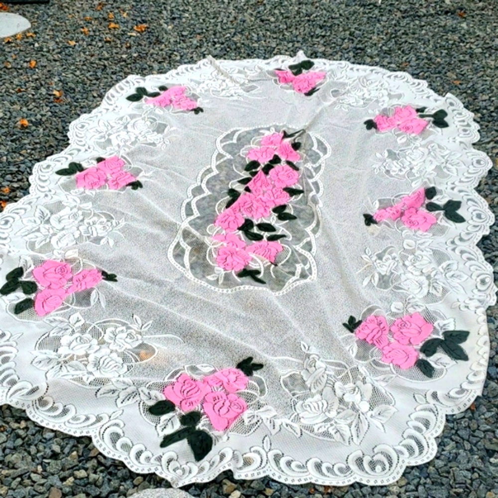 Table Cloth gorgeous flower design